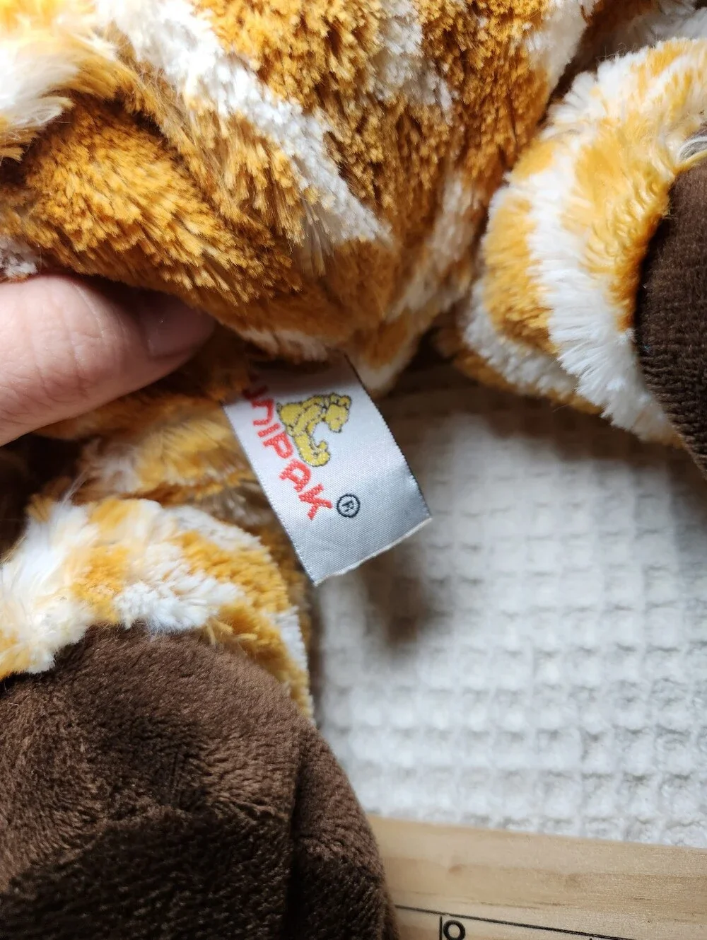 Plush Giraffe Soft Toy Backpack - Brown & White